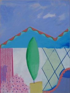 Sereno, acrylic on canvas